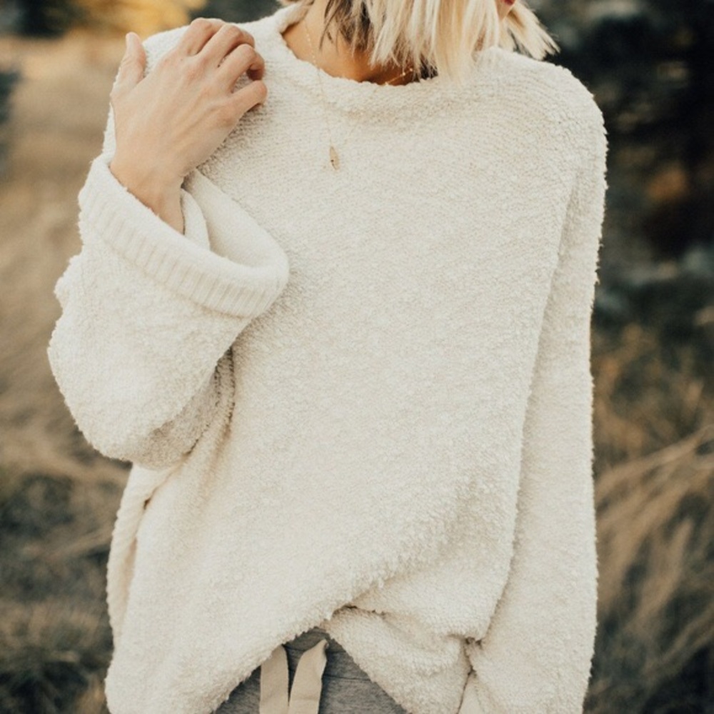 Free People Cuddle Up pullover sweater
